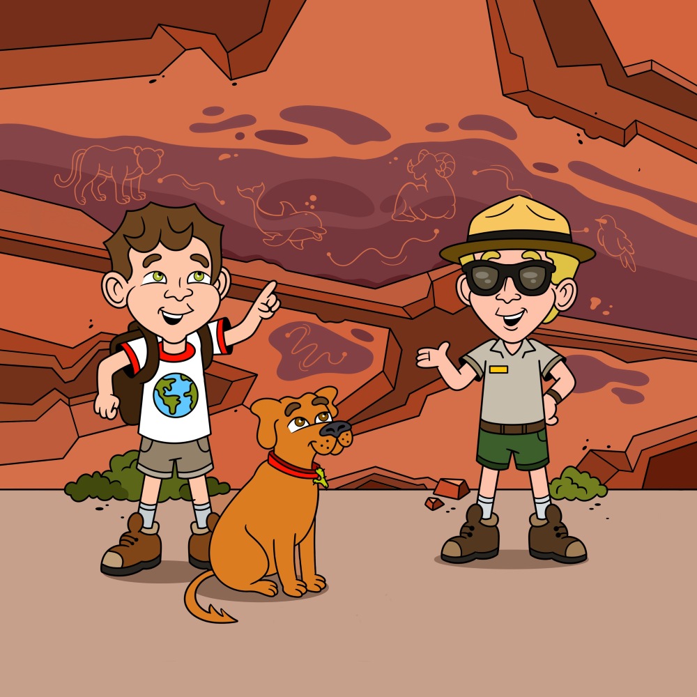 Zion National Park Petroglyphs